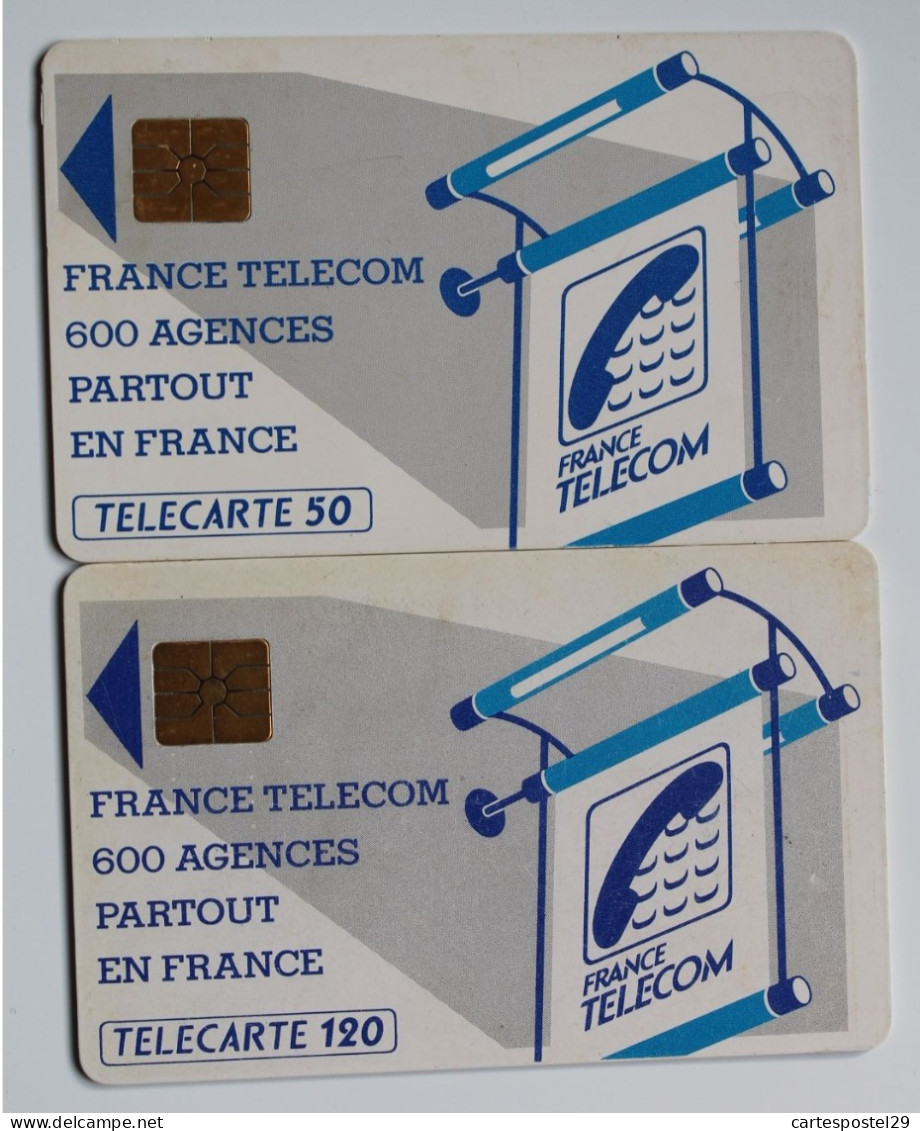 2 TELECARTES 50 Et 120 U - Non Classés