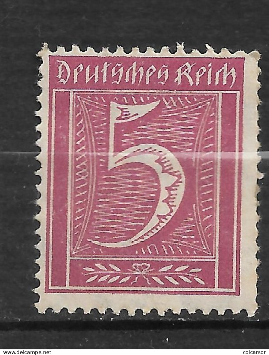 ALLEMAGNE   :  N °138 - Unused Stamps