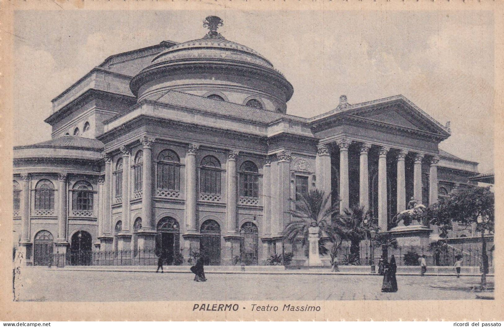 Cartolina Palermo - Teatro Massimo - Palermo