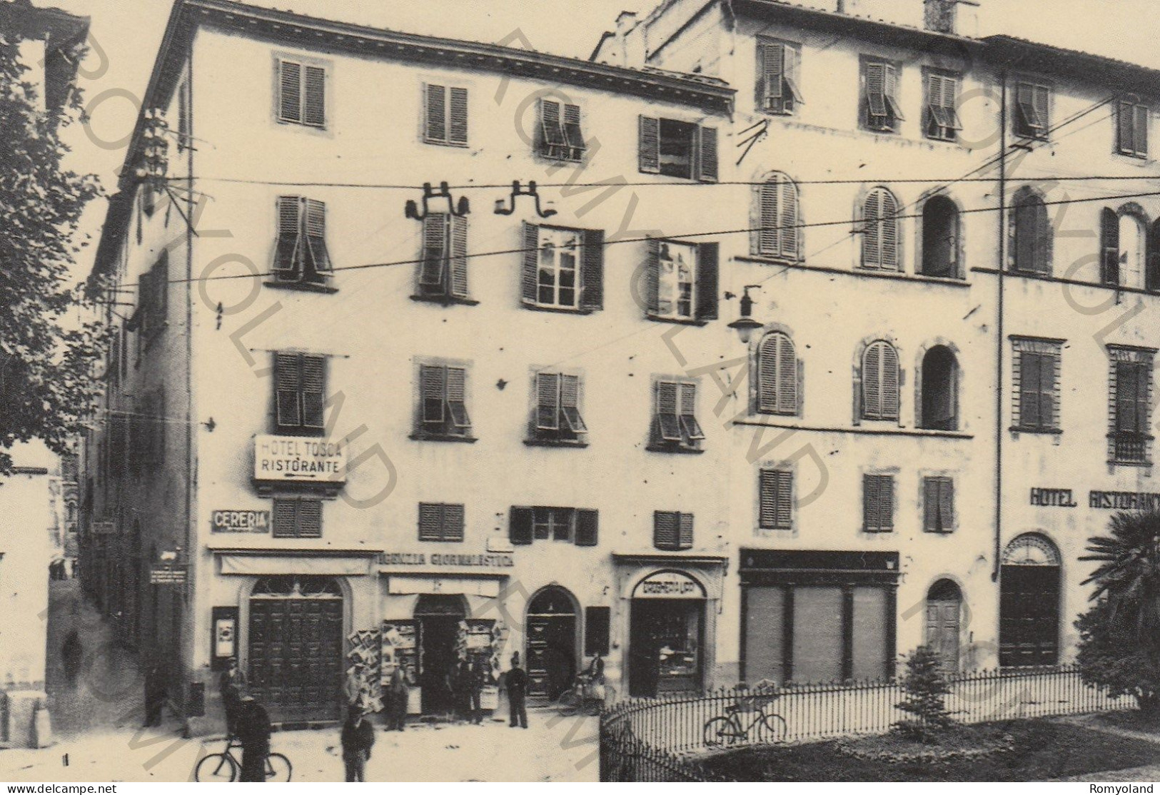 CARTOLINA  C9 LUCCA,TOSCANA-PIAZZA XX SETTEMBRE (RIPRODUZIONE)-FORMATO PICCOLO-STORIA,MEMORIA,CULTURA,NON VIAGGIATA - Lucca