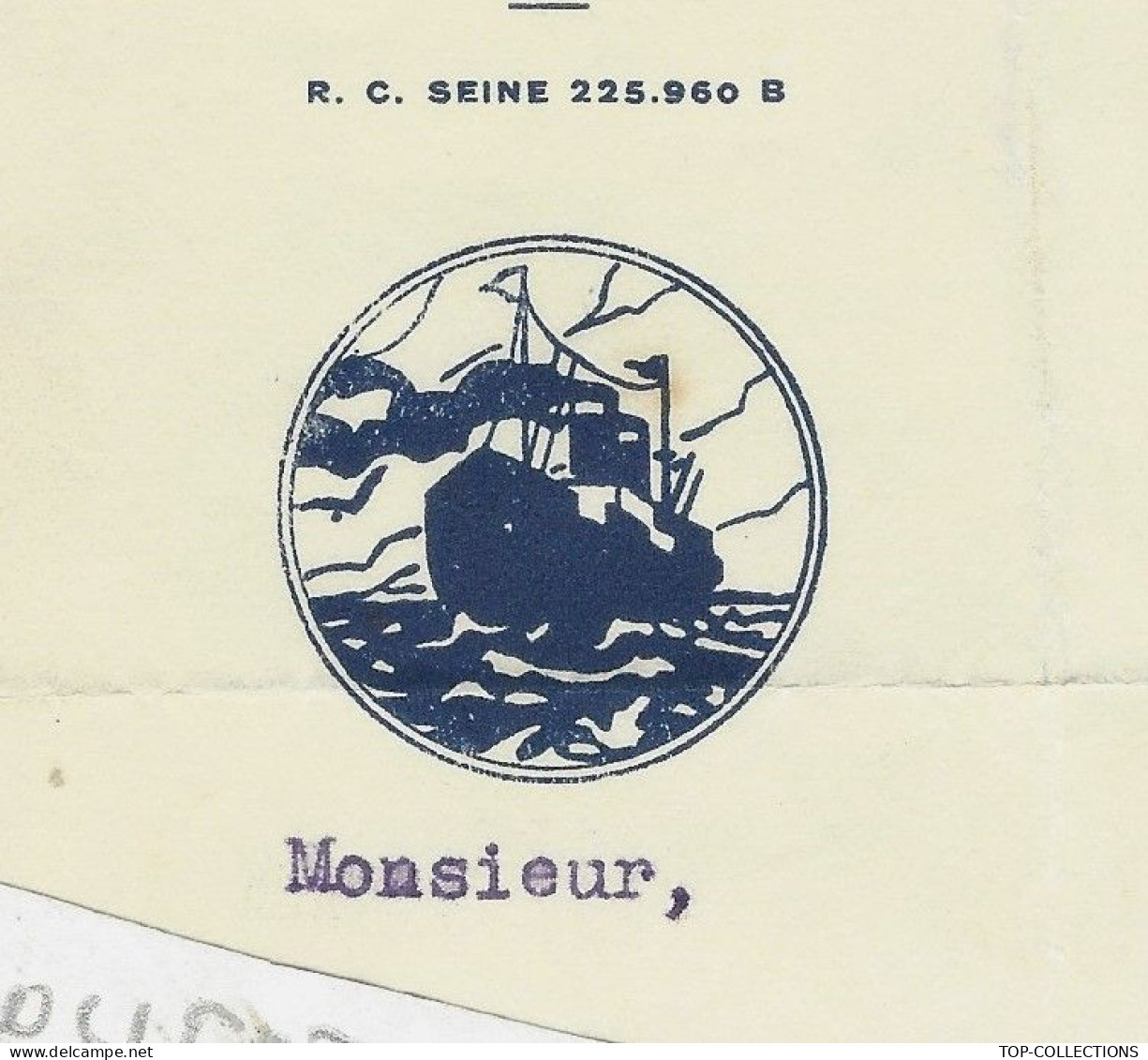 1928 NAVIGATION VENTE & ACHAT DE NAVIRES FINANCE HYPOTHEQUE MARITIME René Moreux Paris PouPerrin Ollergues P. De Calais - 1900 – 1949