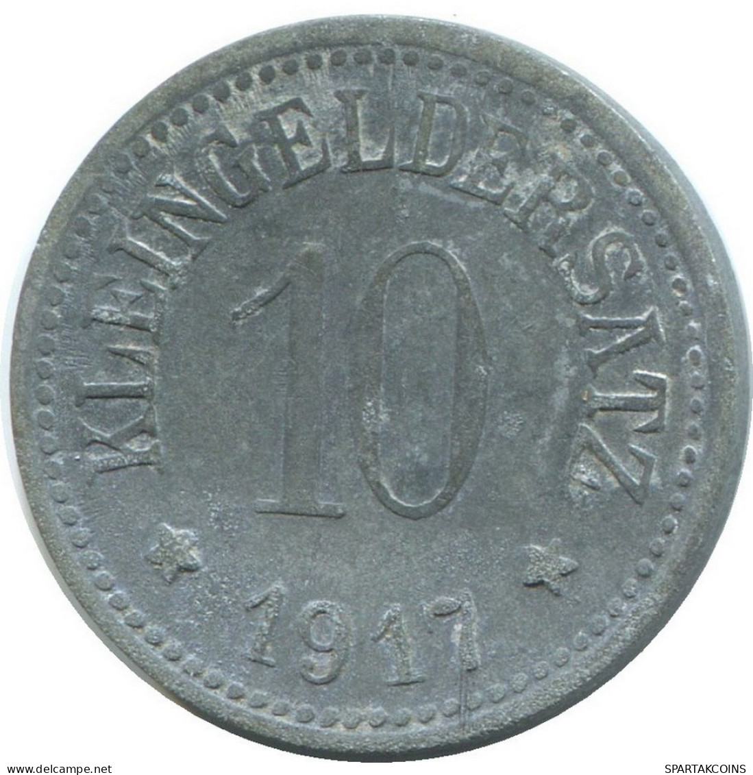 BAVARIA 10 PFENNIG 1917 Notgeld German States #DE10477.6.U.A - 10 Pfennig