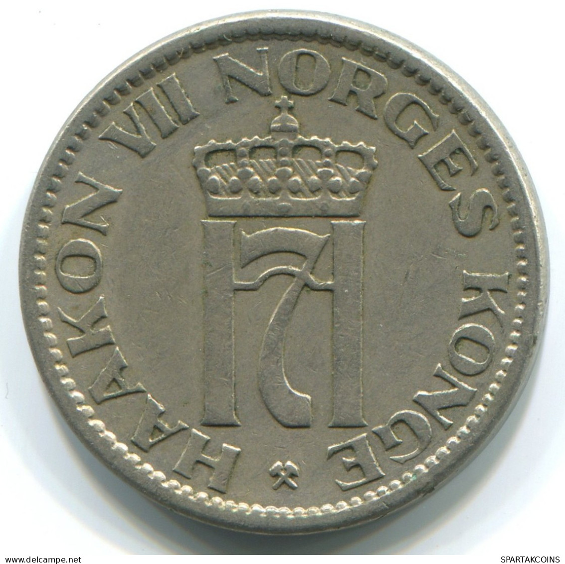 50 ORE 1953NORUEGA NORWAY Moneda #WW1058.E.A - Noorwegen