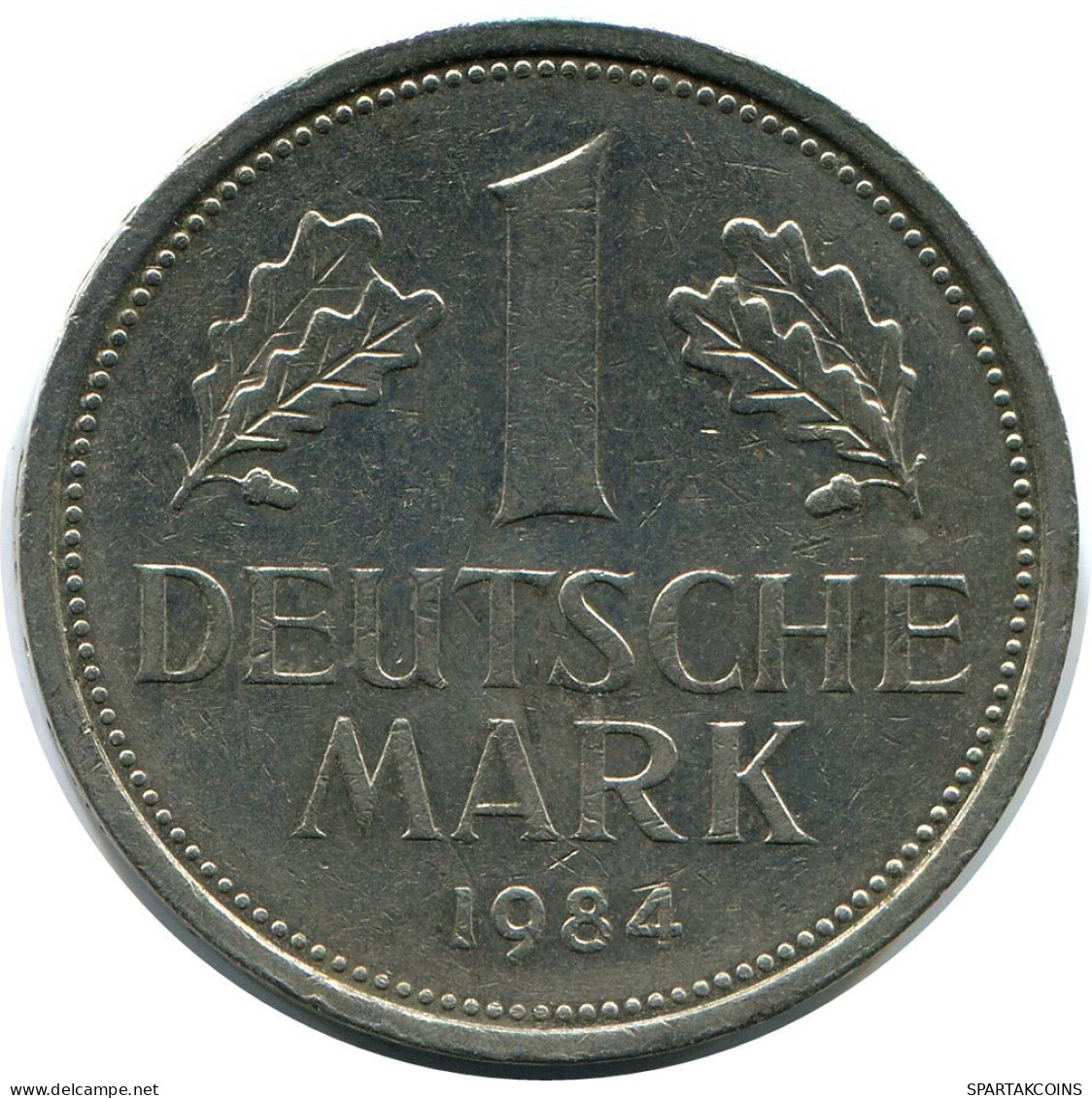 1 DM 1984 D WEST & UNIFIED GERMANY Coin #AZ445.U.A - 1 Marco