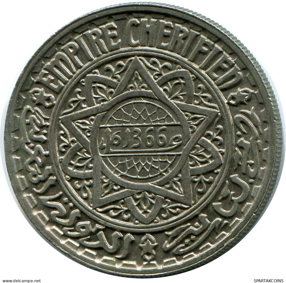 10 FRANCS 1946 MOROCCO Coin #AP255.U.A - Marokko