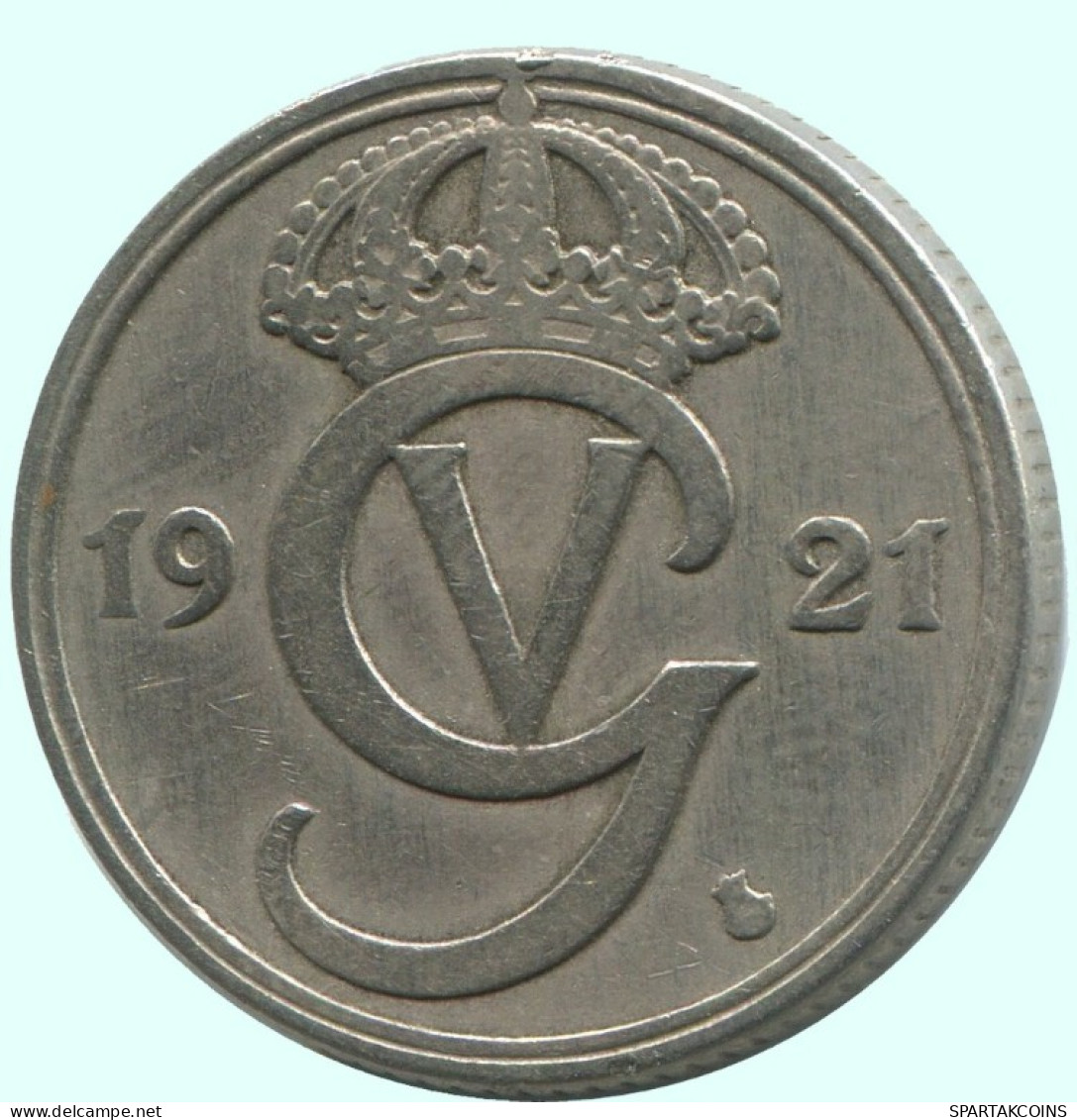 50 ORE 1921 W SUECIA SWEDEN Moneda RARE #AC694.2.E.A - Suède