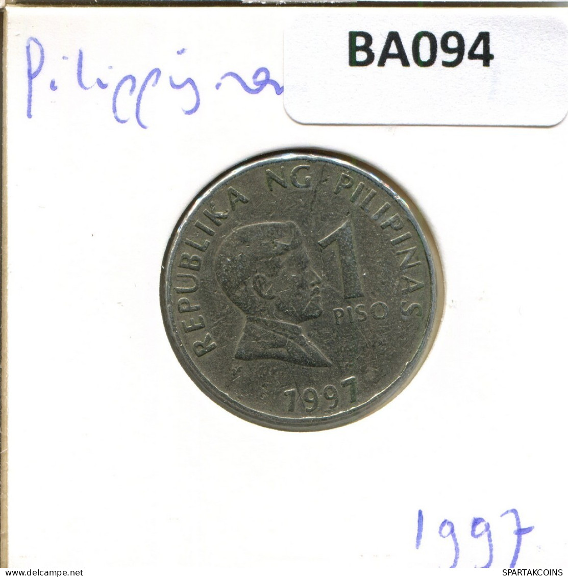 1 PISO 1997 PHILIPPINEN PHILIPPINES Münze #BA094.D.A - Philippines