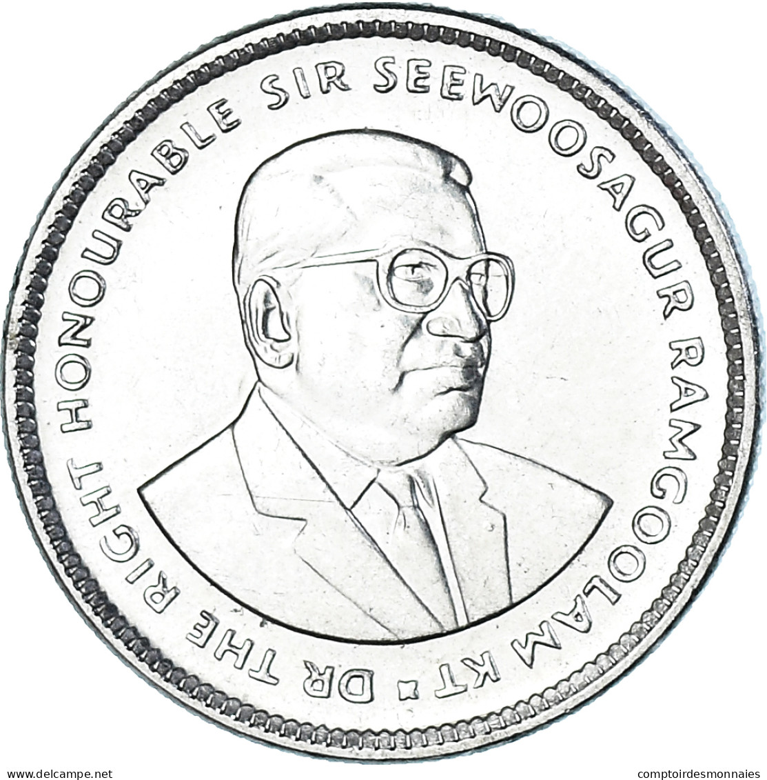 Monnaie, Maurice, 20 Cents, 1991 - Mauritius