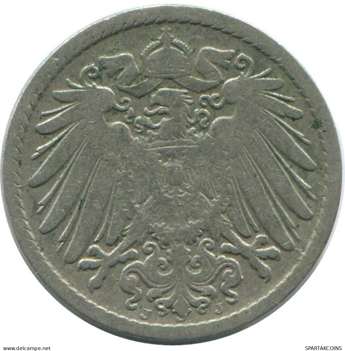5 PFENNIG 1900 J ALLEMAGNE Pièce GERMANY #AE683.F.A - 5 Pfennig