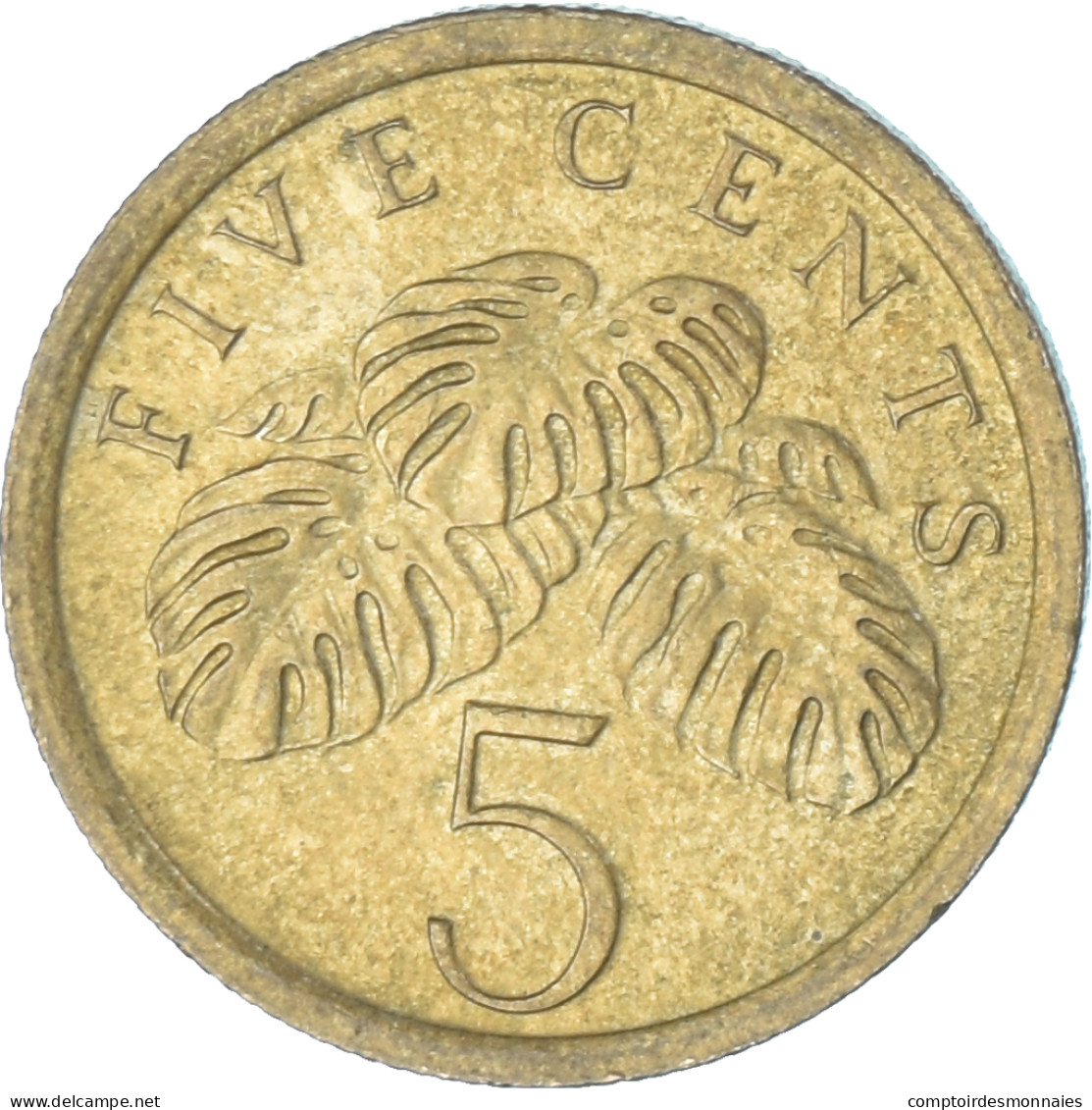 Monnaie, Singapour, 5 Cents, 1989 - Singapour