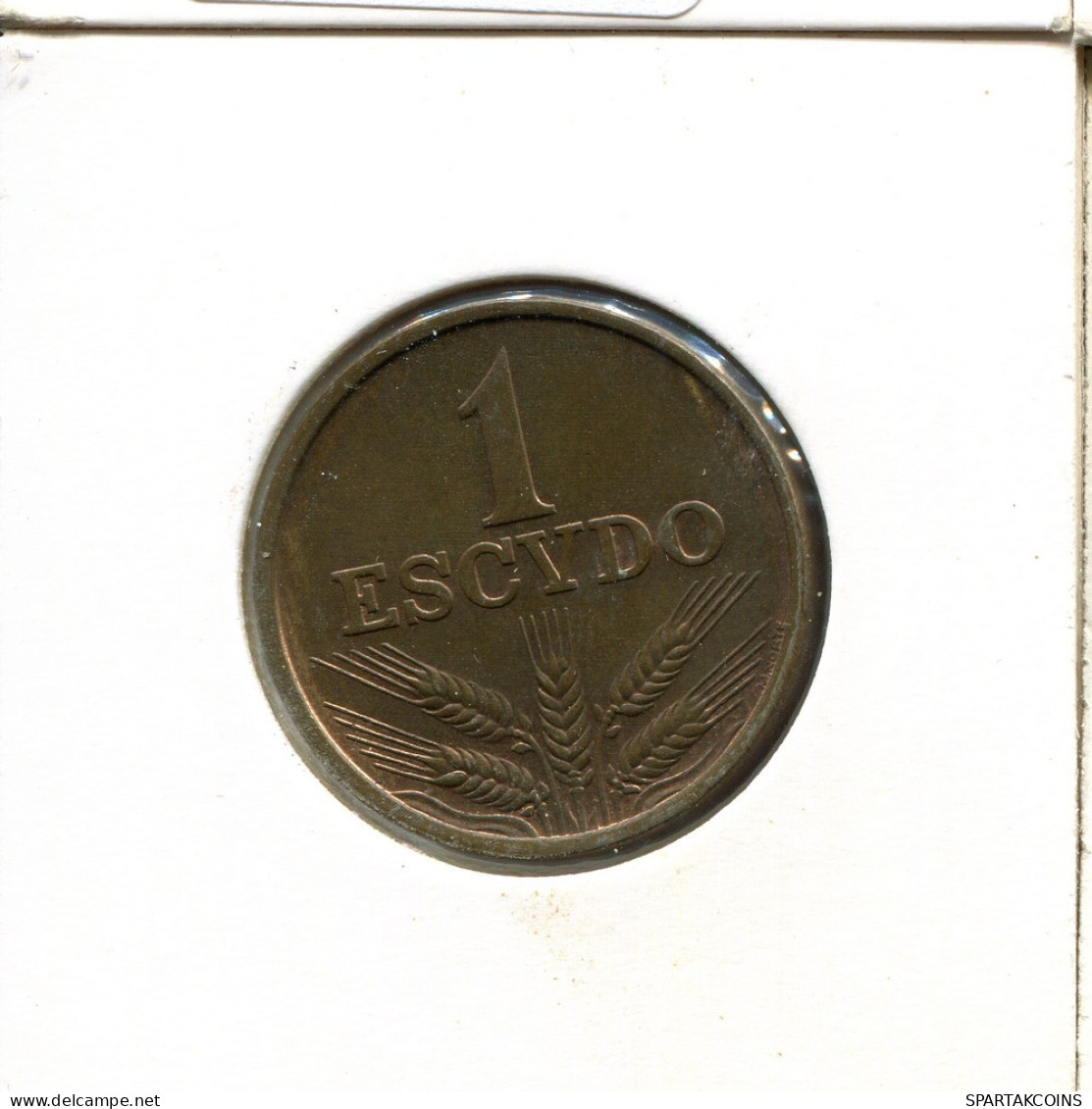 1 ESCUDO 1976 PORTUGAL Münze #AT330.D.A - Portogallo