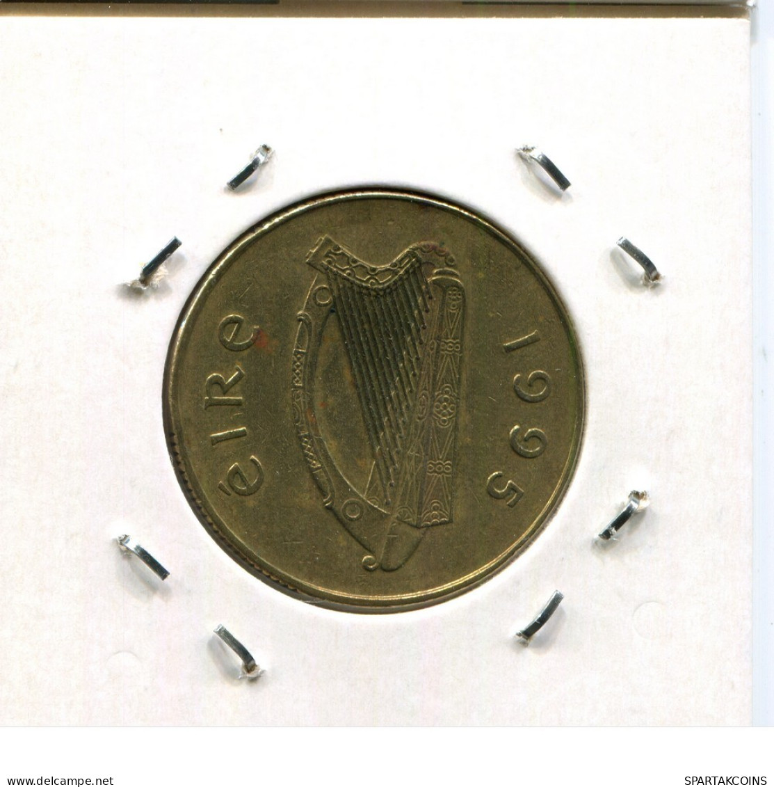 20 PENCE 1995 IRLANDA IRELAND Moneda #AR597.E.A - Ierland
