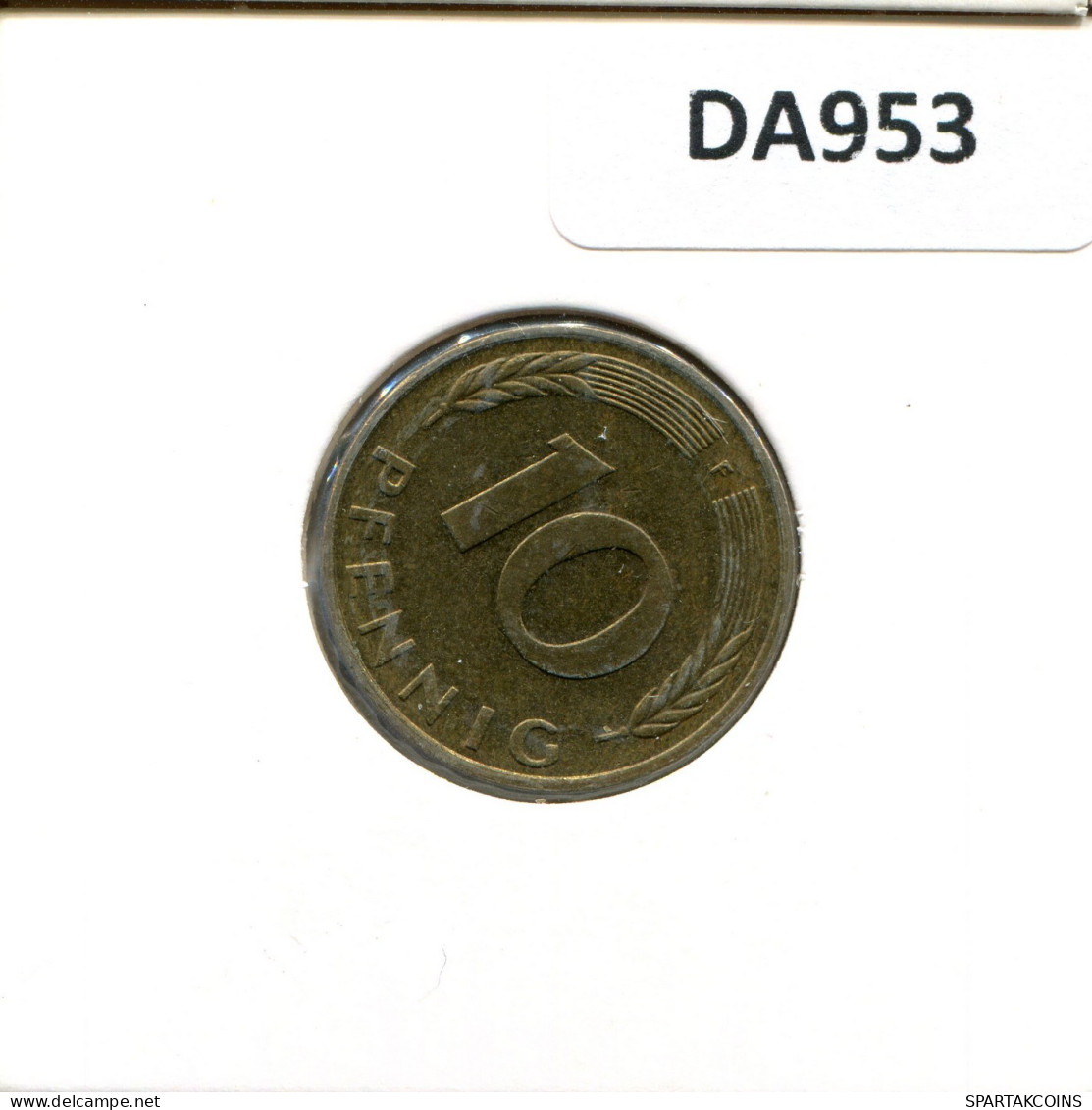 10 PFENNIG 1990 D BRD ALEMANIA Moneda GERMANY #DA953.E.A - 10 Pfennig