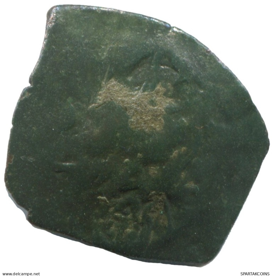 Authentic Original Ancient BYZANTINE EMPIRE Trachy Coin 1g/20mm #AG735.4.U.A - Bizantine