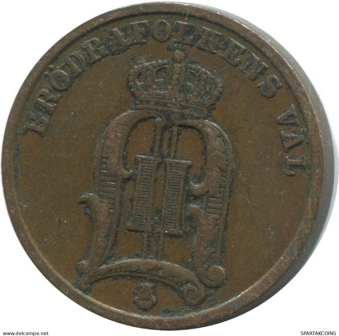 2 ORE 1902 SUECIA SWEDEN Moneda #AD006.2.E.A - Sweden