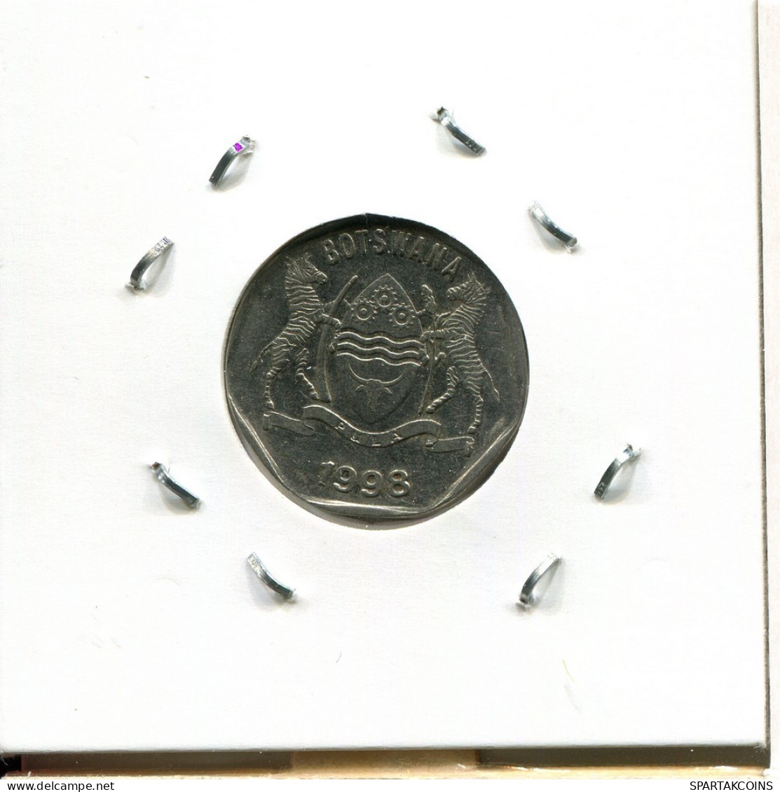 25 THEBE 1998 BOTSWANA Coin #AR301.U.A - Botswana