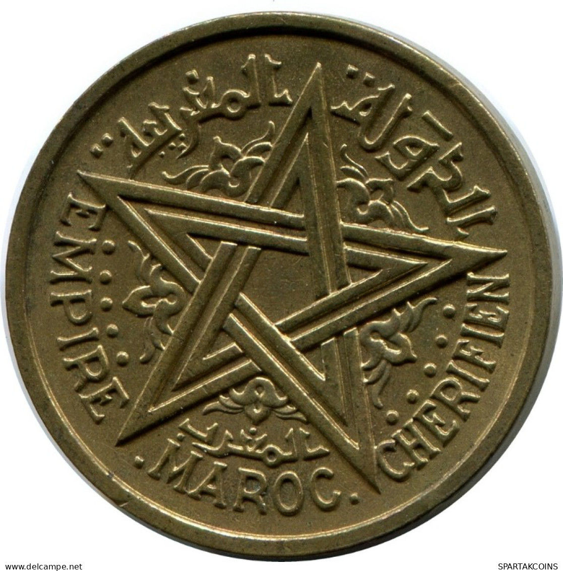 1 FRANC 1945 MARRUECOS MOROCCO Islámico Moneda #AH617.3.E.A - Marokko