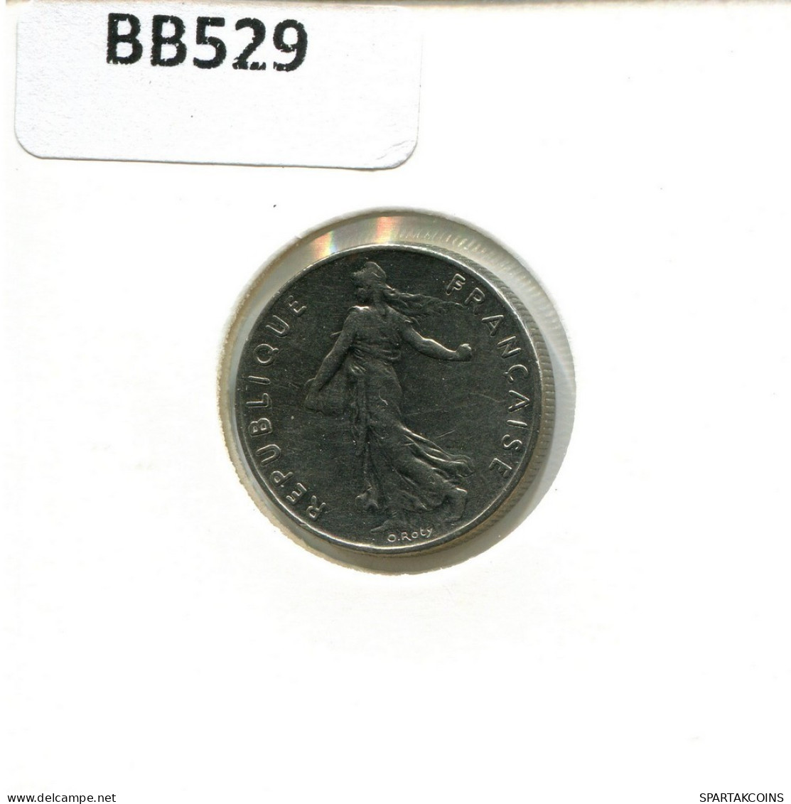 1/2 FRANC 1978 FRANKREICH FRANCE Französisch Münze #BB529.D.A - 1/2 Franc