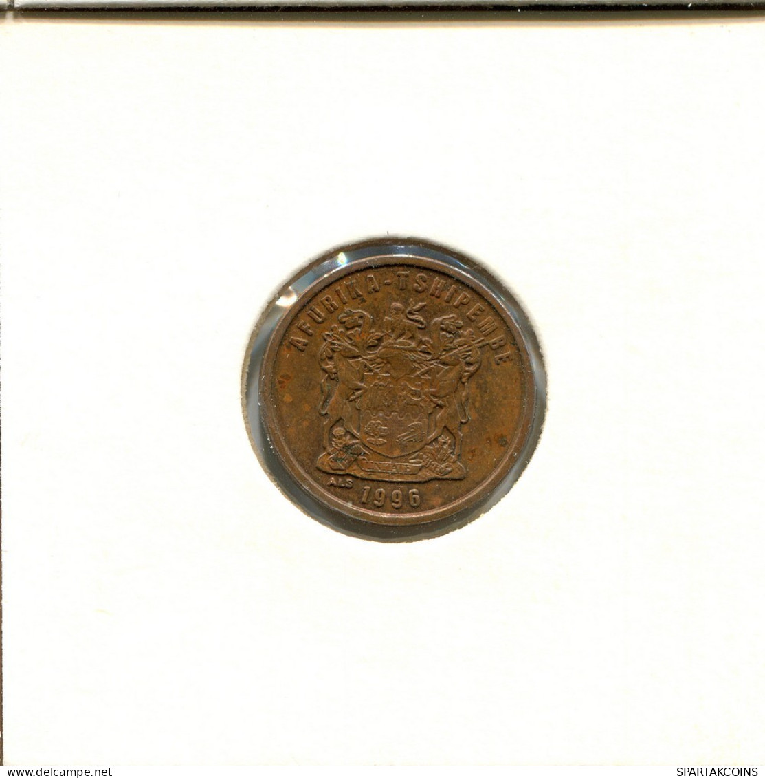 2 CENTS 1996 SUDAFRICA SOUTH AFRICA Moneda #AT128.E.A - Sudáfrica