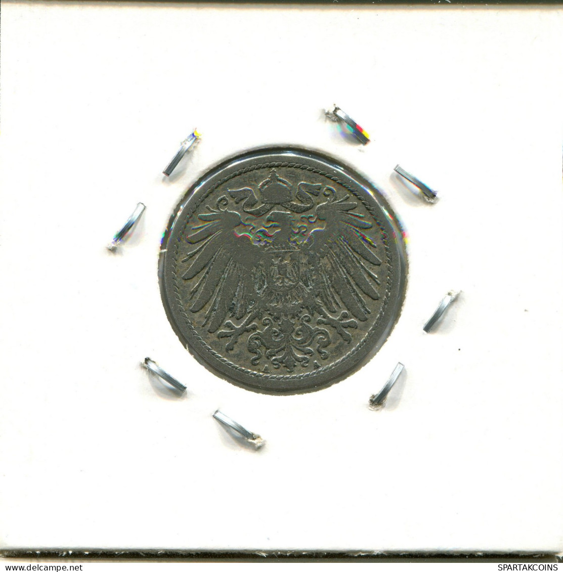 10 PFENNIG 1892 A DEUTSCHLAND Münze GERMANY #DA632.2.D.A - 10 Pfennig