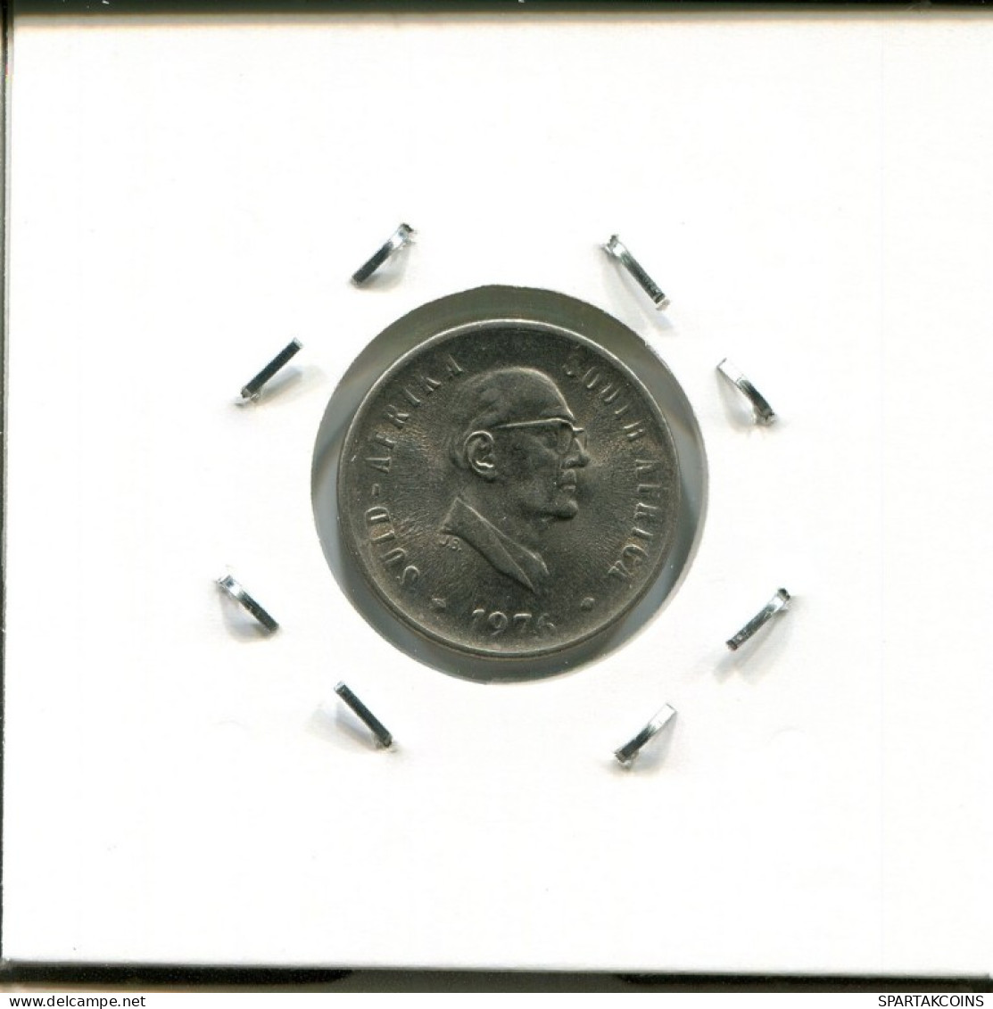 5 CENTS 1976 SOUTH AFRICA Coin #AN714.U.A - Südafrika