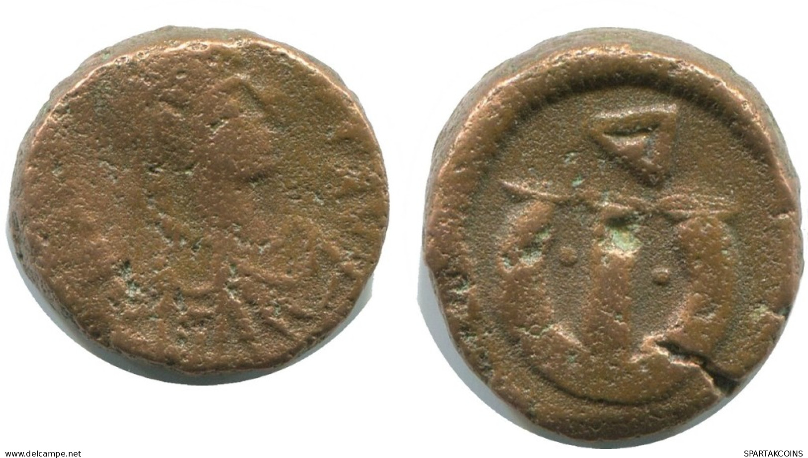 ANASTASIUS I PENTANUMMIUS COOPER Antiguo BYZANTINE Moneda 2.5g/12mm #AB435.9.E.A - Byzantines