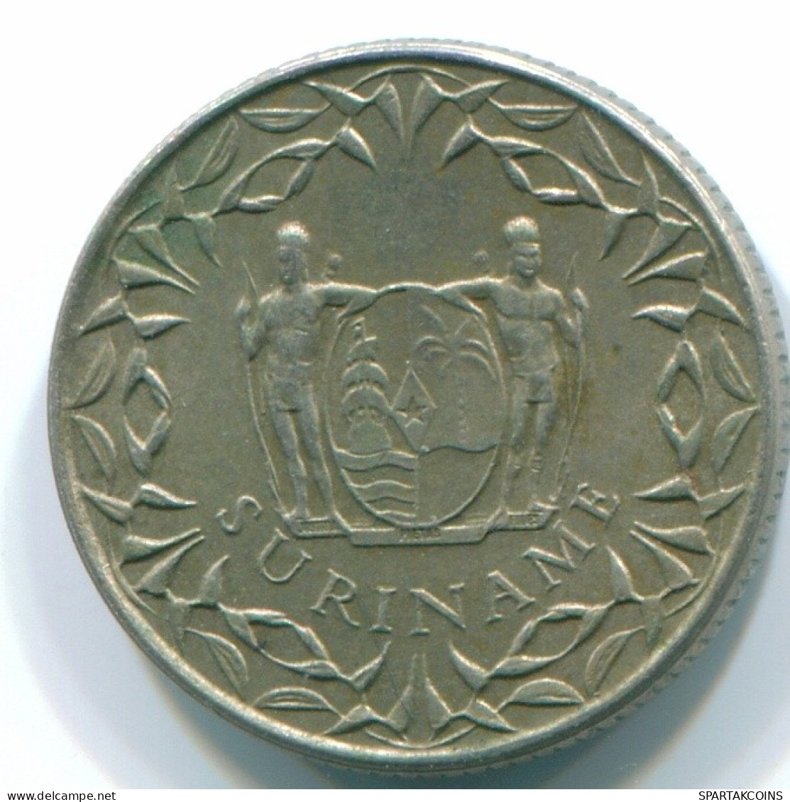10 CENTS 1962 SURINAM NIEDERLANDE Nickel Koloniale Münze #S13182.D.A - Surinam 1975 - ...