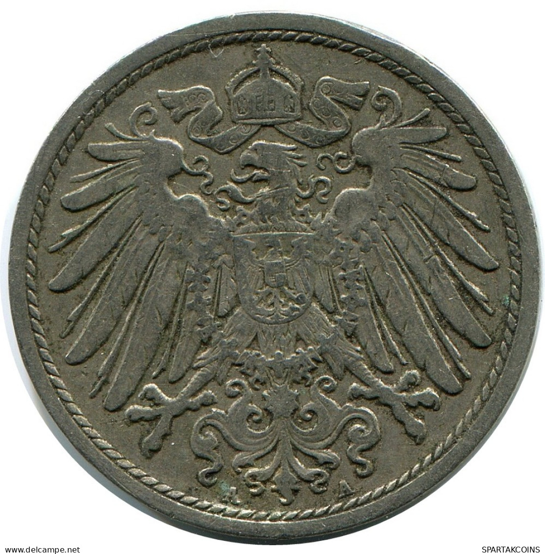 10 PFENNIG 1908 A ALLEMAGNE Pièce GERMANY #DB332.F.A - 10 Pfennig