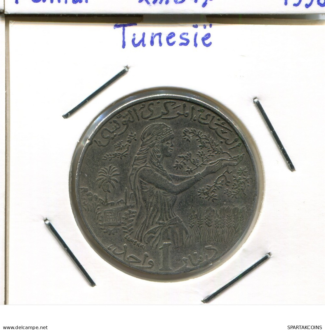 1 DINAR 1997 TÚNEZ TUNISIA Moneda #AP847.2.E.A - Tunesien