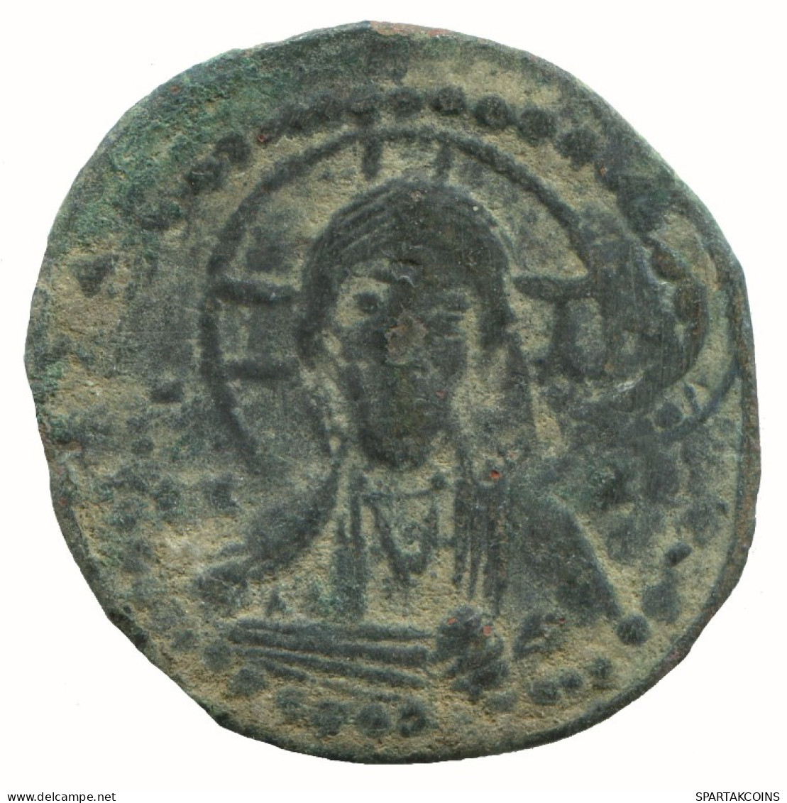 JESUS CHRIST ANONYMOUS Antike BYZANTINISCHE Münze  7.5g/29mm #AA578.21.D.A - Byzantium