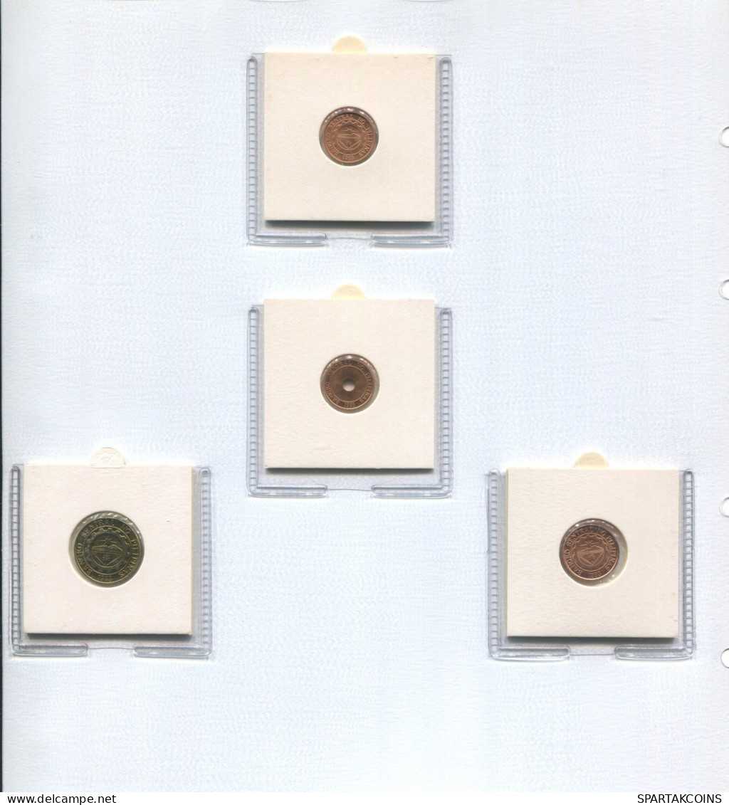 PHILIPPINES 1995-2001 Coin SET 1. 5. 10. 25 SENTIMOS UNC #SET1204.5.U.A - Filippine