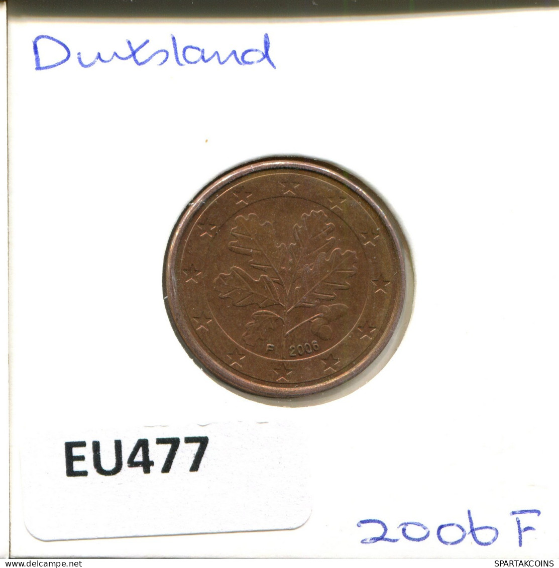 5 EURO CENTS 2006 DEUTSCHLAND Münze GERMANY #EU477.D.A - Duitsland