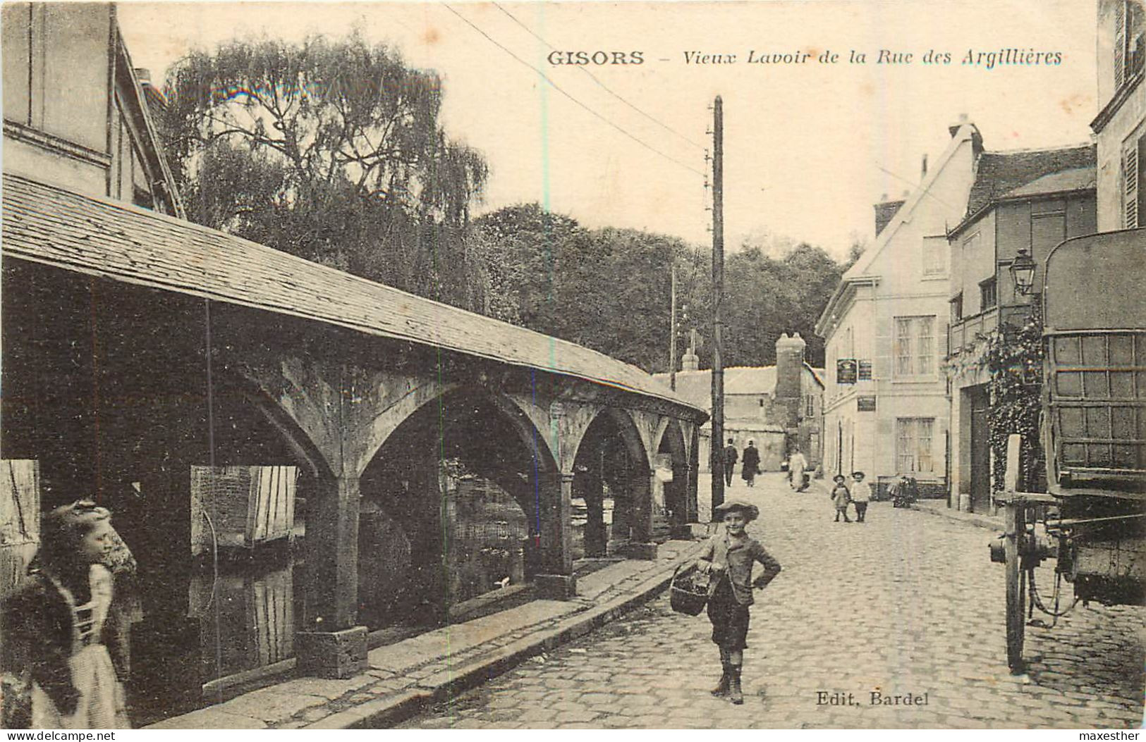 GISORS Vieux Lavoir De La Rue Des Argillières - Gisors