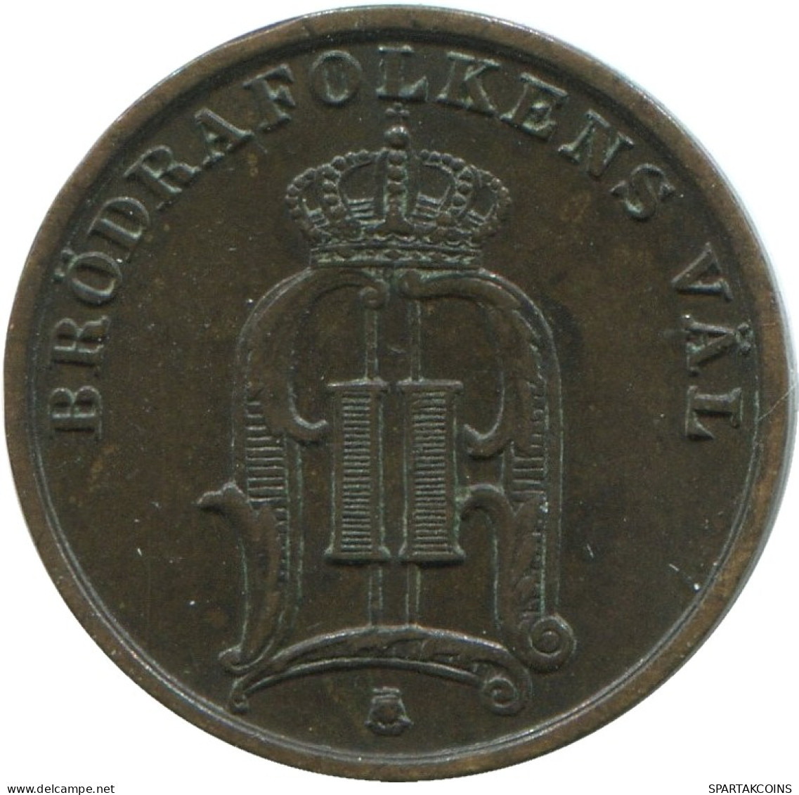 1 ORE 1898 SWEDEN Coin #AD207.2.U.A - Suède