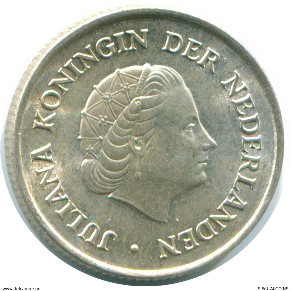 1/4 GULDEN 1970 NETHERLANDS ANTILLES SILVER Colonial Coin #NL11654.4.U.A - Nederlandse Antillen