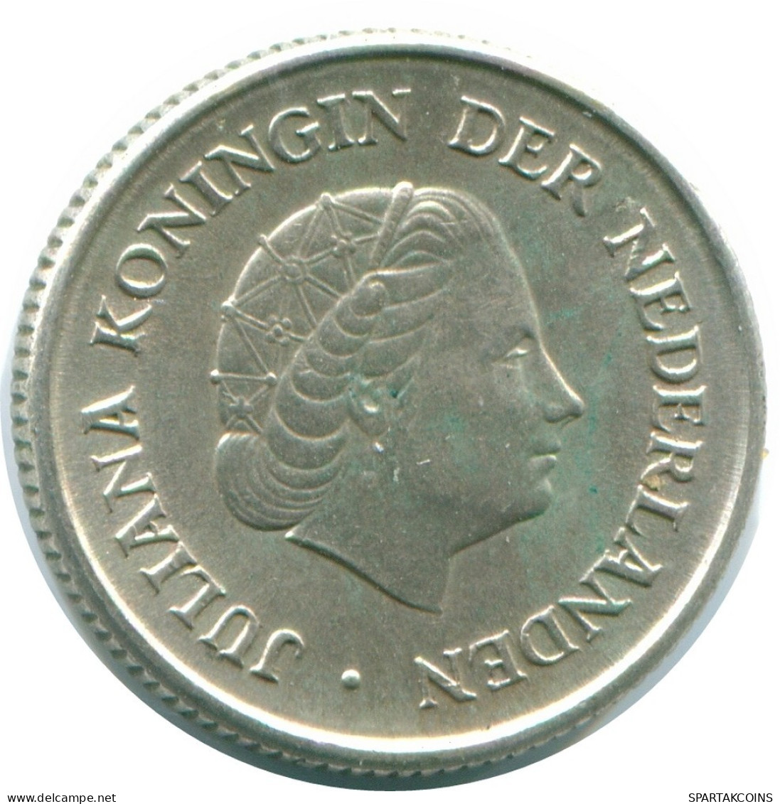 1/4 GULDEN 1967 NETHERLANDS ANTILLES SILVER Colonial Coin #NL11508.4.U.A - Nederlandse Antillen