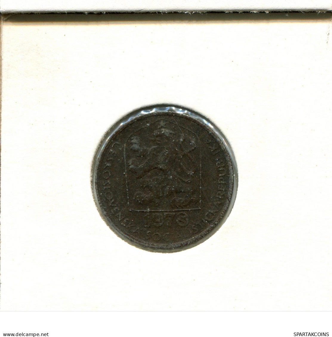 50 HALERU 1978 CZECHOSLOVAKIA Coin #AS955.U.A - Czechoslovakia