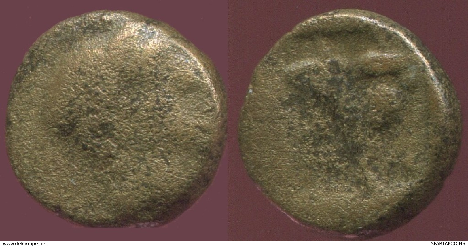 Antike Authentische Original GRIECHISCHE Münze 1.4g/10mm #ANT1521.9.D.A - Griegas