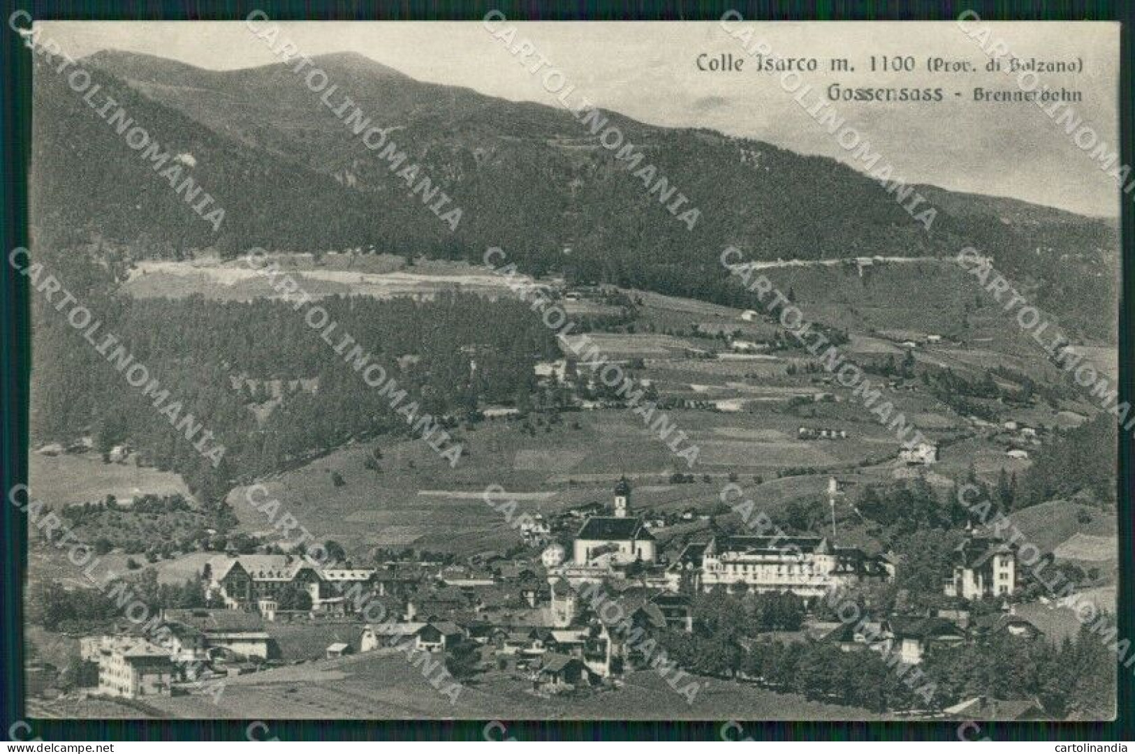 Bolzano Colle Isarco Cartolina ZKM8549 - Bolzano (Bozen)