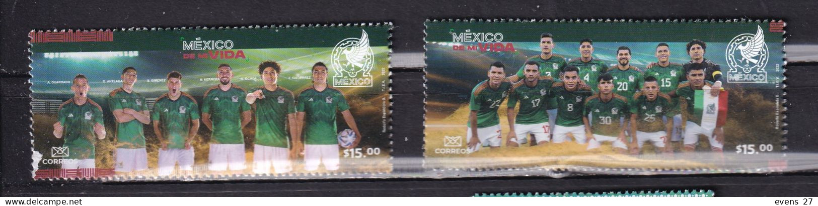 MEXICO-2022-WORLD CUP QATAR-MNH. - Mexico