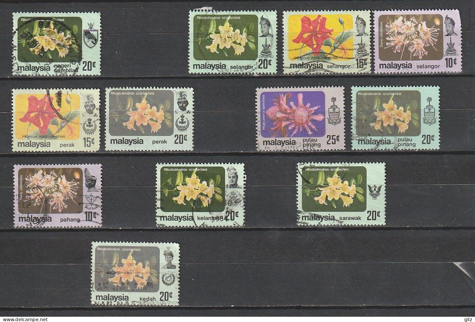 Malaysia 1983-1985 Flowers - Malesia (1964-...)