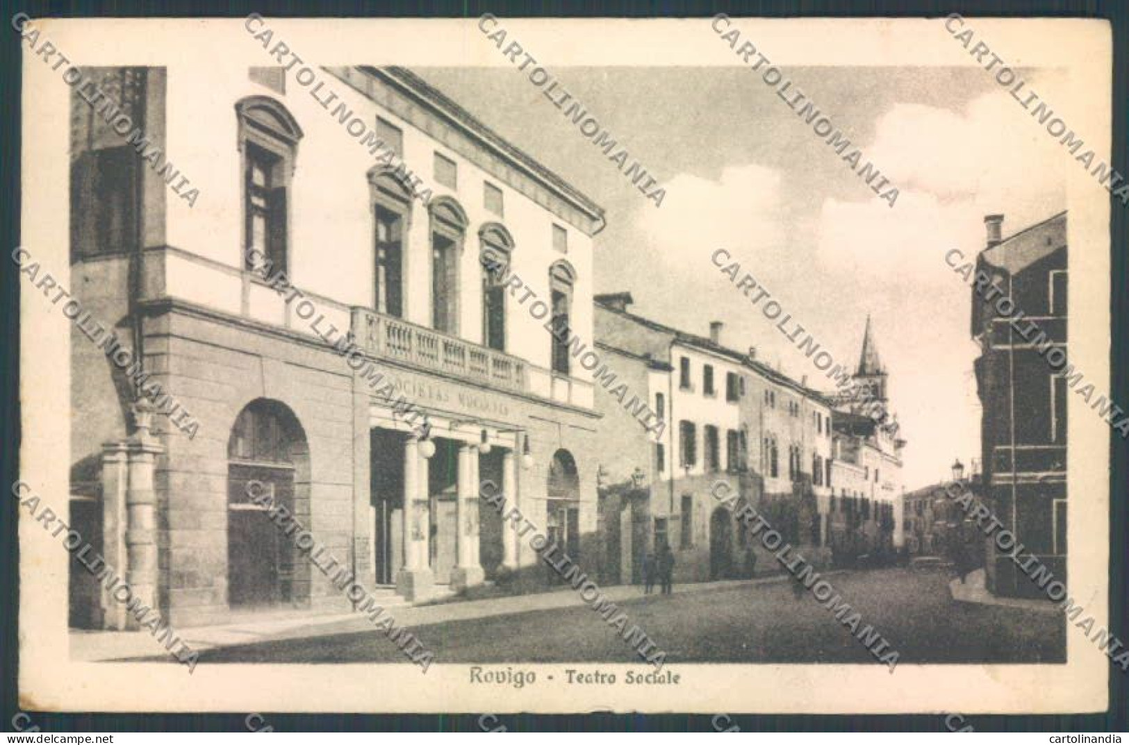 Rovigo Città Teatro Cartolina ZQ1733 - Rovigo