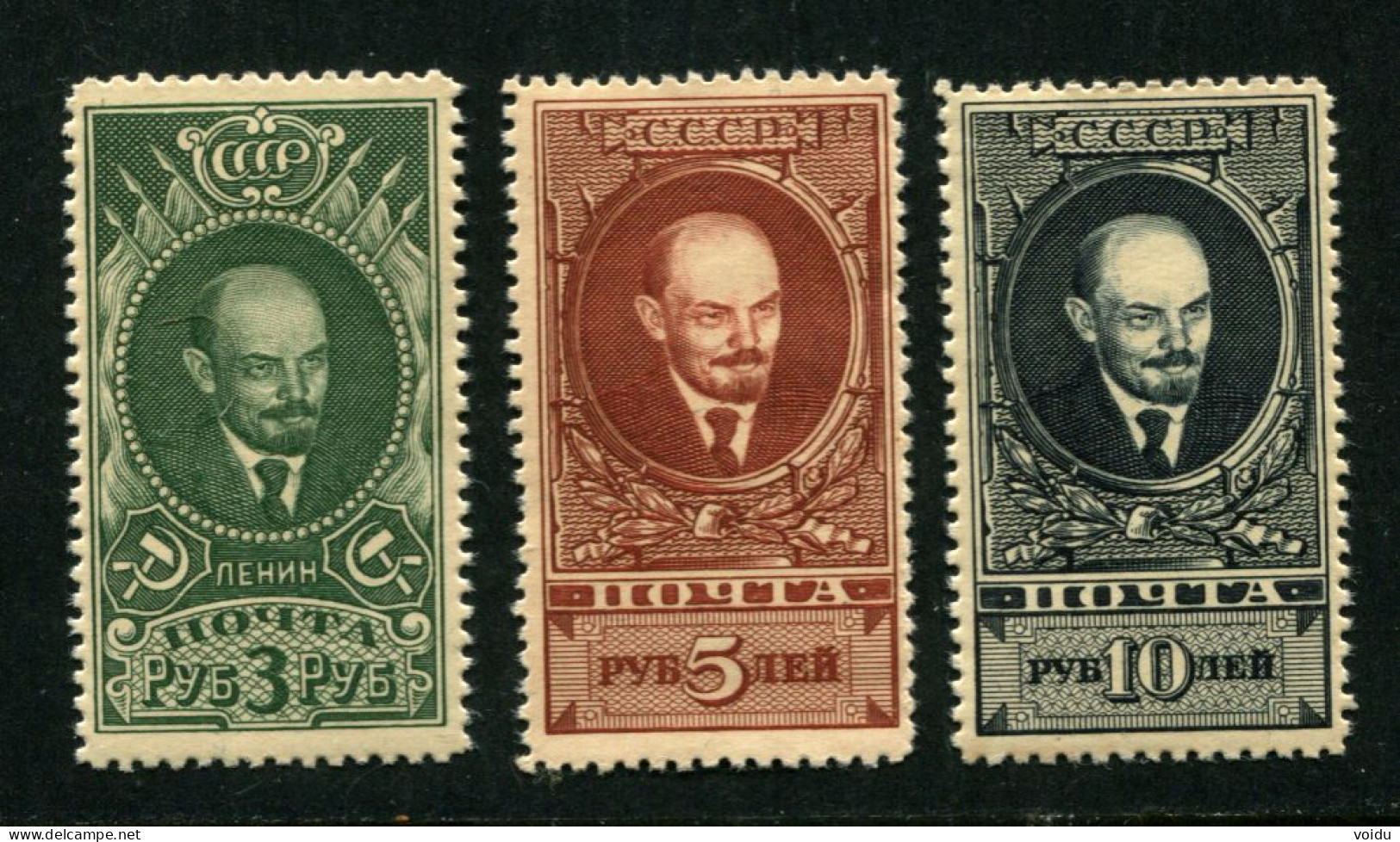 Russia  1939 Mi 687-689 MNH ** - Ungebraucht