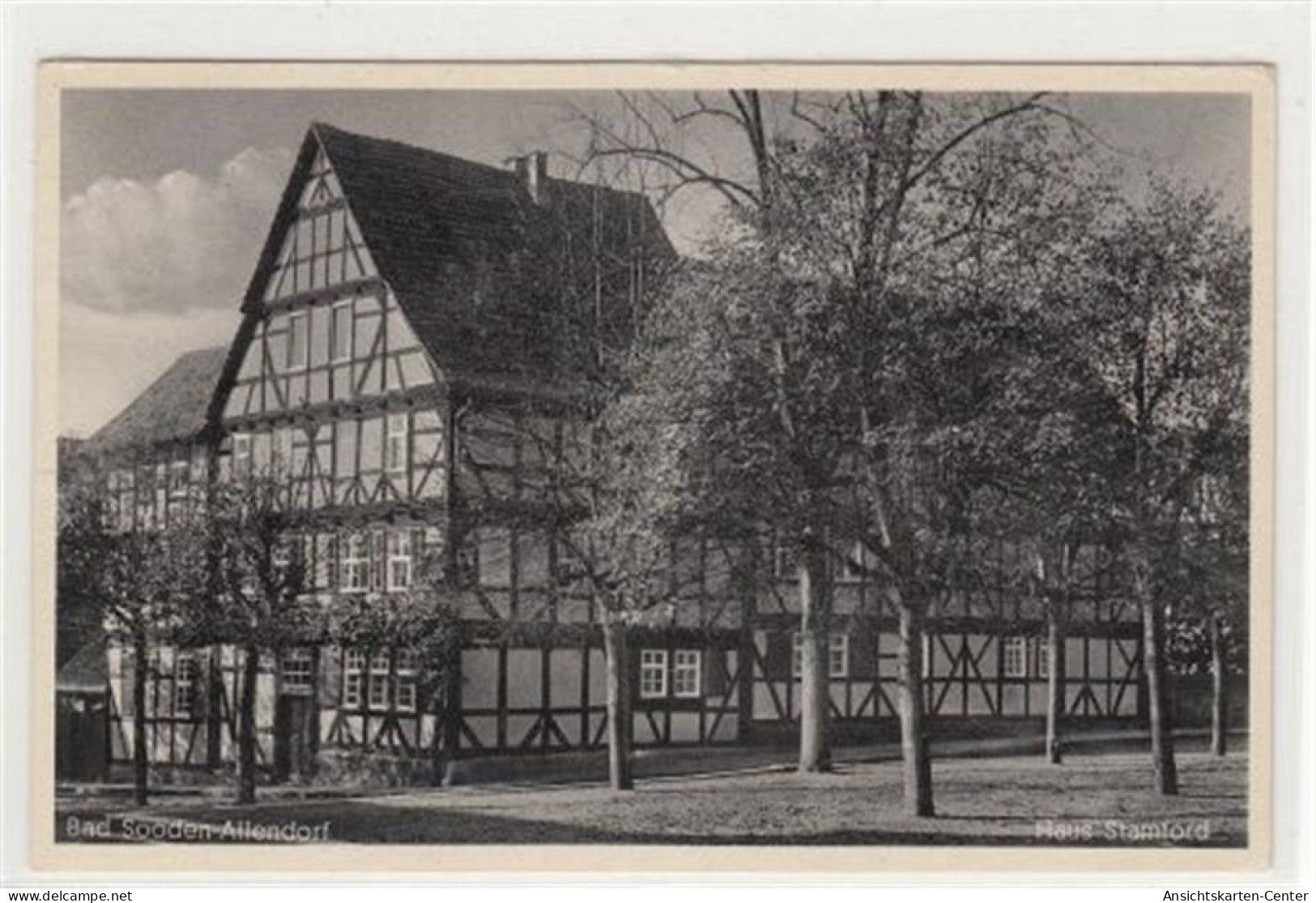 39086104 - Bad Sooden - Allendorf. Haus Stamford Gelaufen, Ca. 1940. Gute Erhaltung. - Bad Sooden-Allendorf