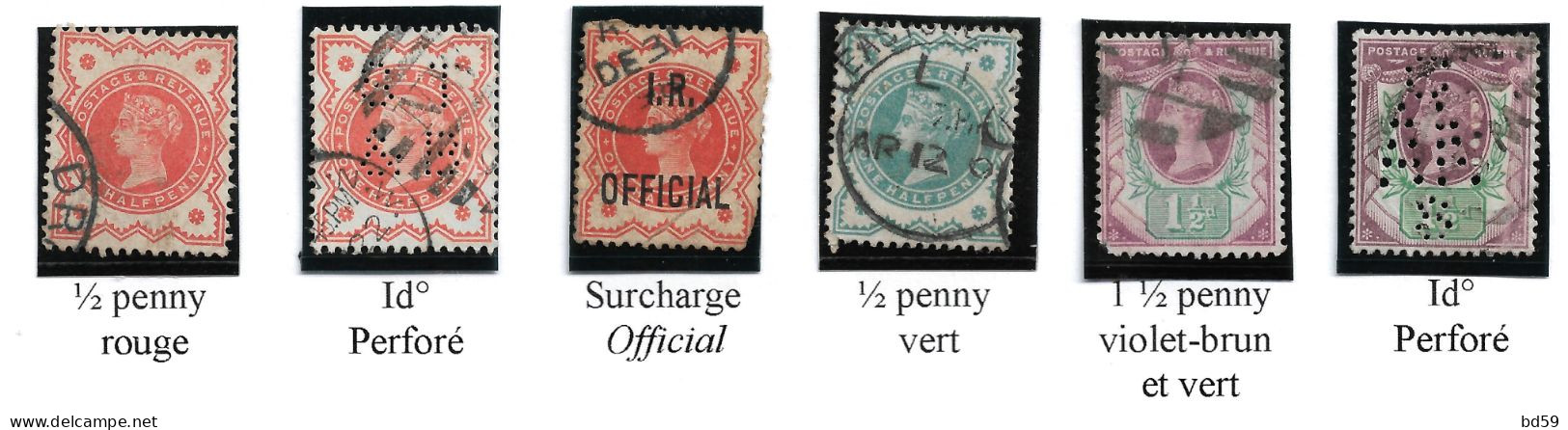 Royaume-Uni UK – Jubilé De La Reine Victoria N° Y&T 91 à 1004 – SG 197 à 214 - Gebruikt