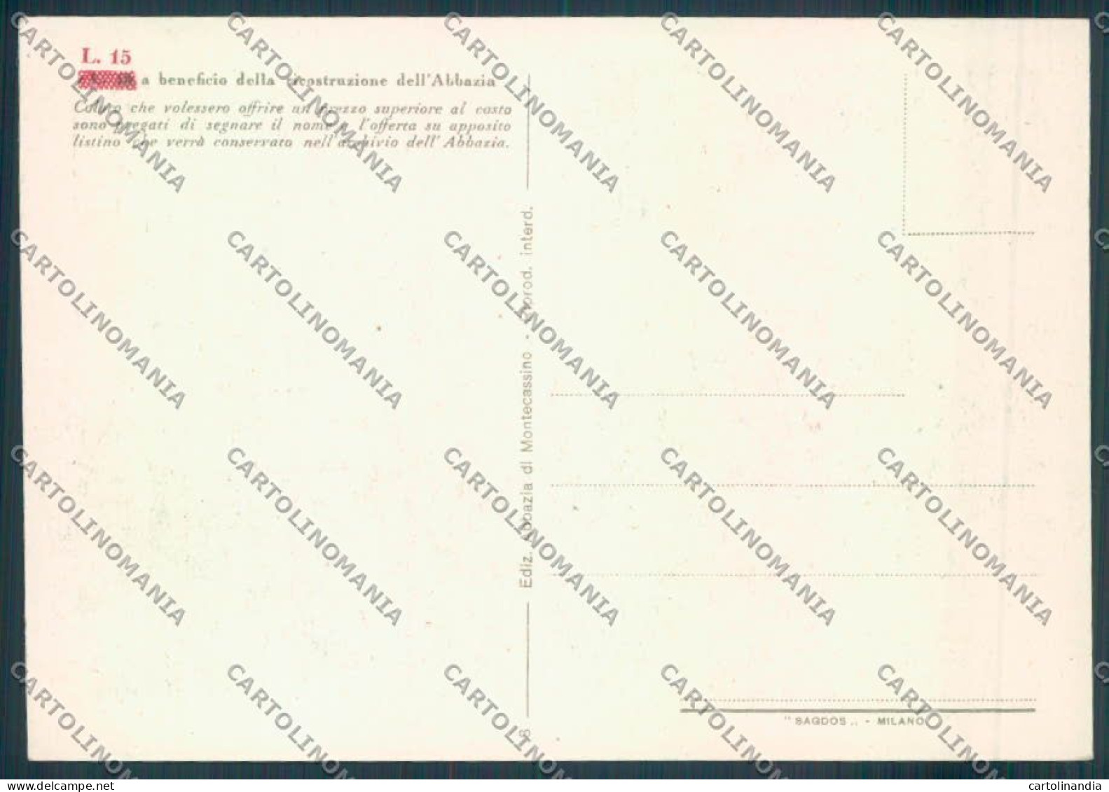 Frosinone Montecassino FG Cartolina ZF7264 - Frosinone