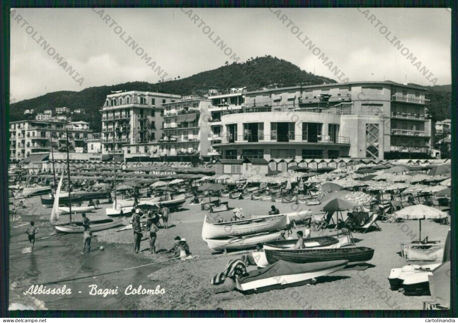 Savona Albissola Barche Foto FG Cartolina ZK2096 - Savona