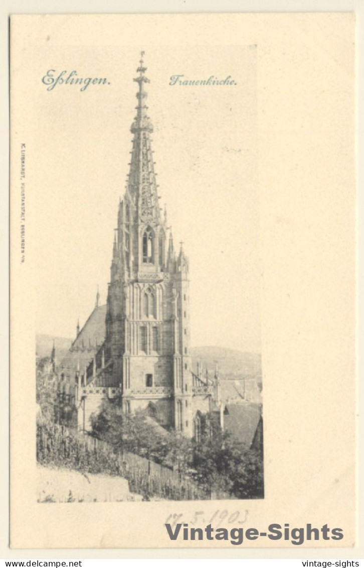 Esslingen A.N. / Germany: Frauenkirche (Vintage PC 1903) - Esslingen