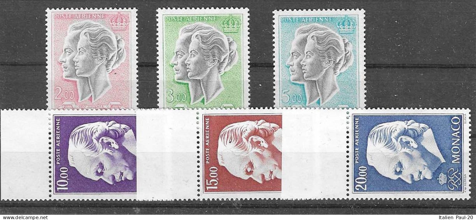 Monaco - Selt./postfr. Bessere LP-Serien Aus 1966/74 - Michel 844/46 Und 1160/62! - Unused Stamps