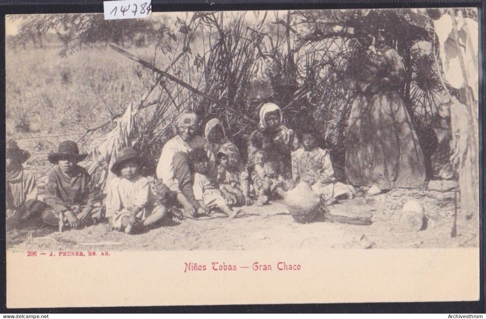 Republica Argentina - Niños Tobas - Gran Chaco (14'784) - Argentina